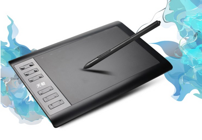 1060Plus digitales Tablet, handbemalte Tafel, Computer-Maltafel, Handschrifttafel, Schreibeingabetafel, elektronisches Zeichenbrett