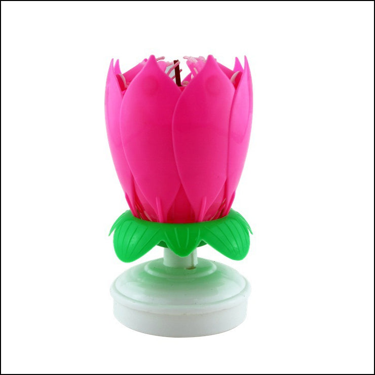 Kerzen-Lotusblüten-Farbkerzen