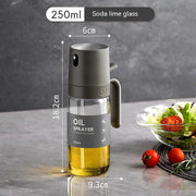 Auslaufsicherer Ölspender aus Glas für den Haushalt in der Küche
